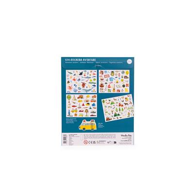 Pochette stickers Lexplorateur Le Jardin du Moulin