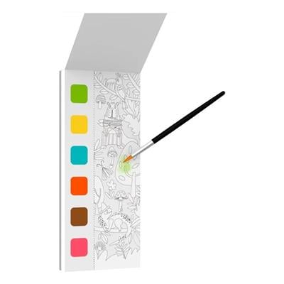Cep Boy Sulu Boya Kitabı - Hayvan Dostlar