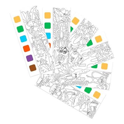 Cep Boy Sulu Boya Kitabı - Hayvan Dostlar