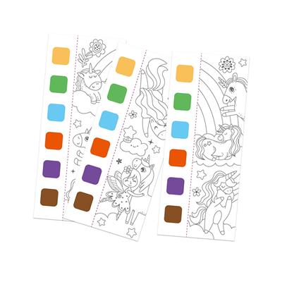 Cep Boy Sulu Boya Kitabı - Unicorns