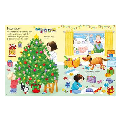 Poppy and Sams Christmas Sticker Book