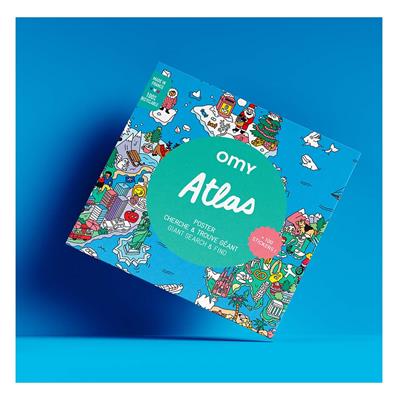 Poster and Stickers - Atlas
