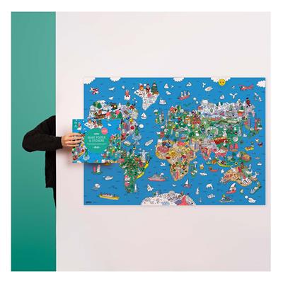 Poster and Stickers - Atlas