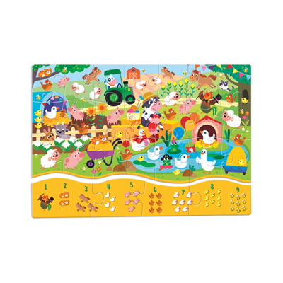 Puzzle 1 2 3 - Çiftlik