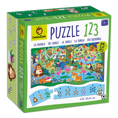 Puzzle 1 2 3 - Orman