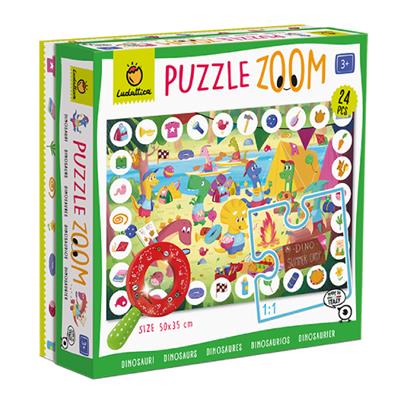 Puzzle Zoom - Dinozor