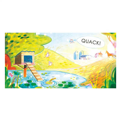 Quietly . . . Quietly . . . QUACK