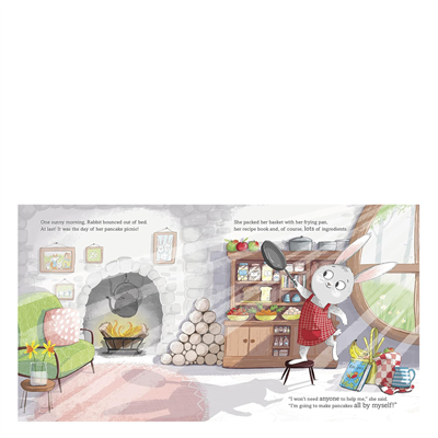 Rabbits Pancake Picnic