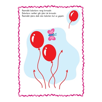 Renkler - Eğlenceli Öğretici Etkinlikler Serisi