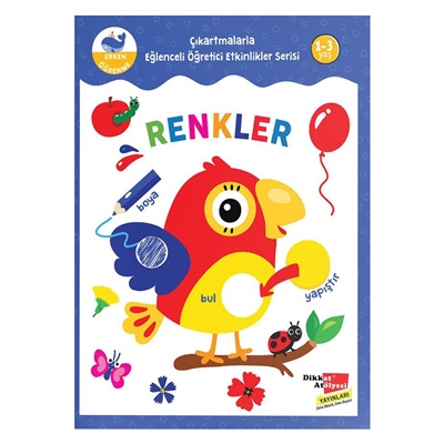 Renkler - Eğlenceli Öğretici Etkinlikler Serisi