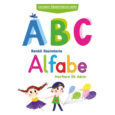 Renkli Resimlerle Alfabe Harflere İlk Adım