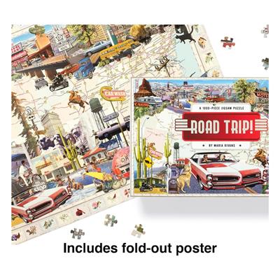 Road Trip - 1000 Pieces Jigsaw Puzzle