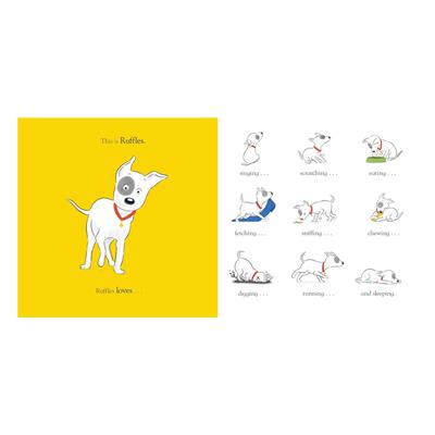 Ruffles and the cold, cold snow