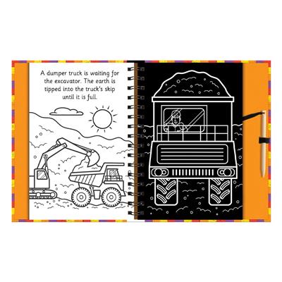 Scratch And Draw - Construction Site