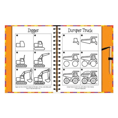 Scratch And Draw - Construction Site