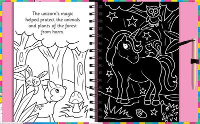 Scratch and Draw - Unicorns and Horses too