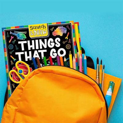 Scratch and Draw - Things That Go