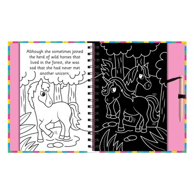 Scratch and Draw - Unicorns and Horses too