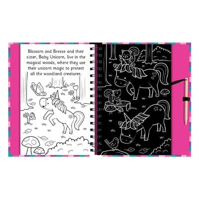 Scratch And Draw - Unicorns