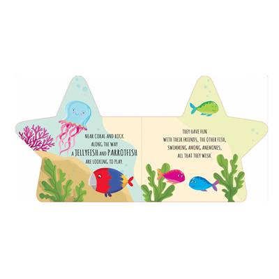 Friends Of The Sea - Shaped Board Book