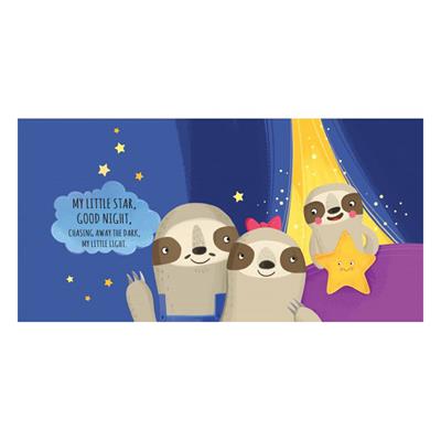 Goodnight My Little Star - Shaped Board Book