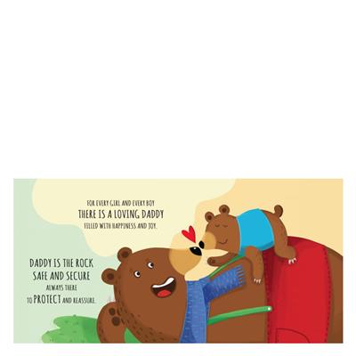 With Love Daddy - Shaped Board Book