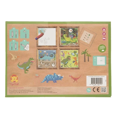 SİHİRLİ BOYAMA-DINOSAUR