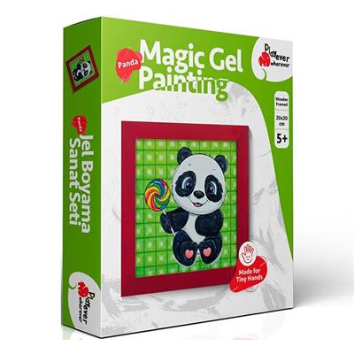 Sihirli Jel Boyama Sanat Seti - Panda