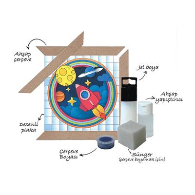 Sihirli Jel Boyama Sanat Seti - Uzay