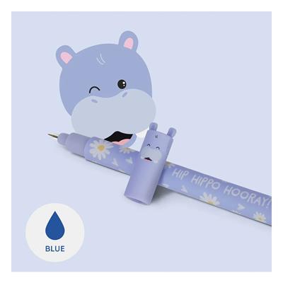 Silinebilir Siyah Jel Kalem Hippo