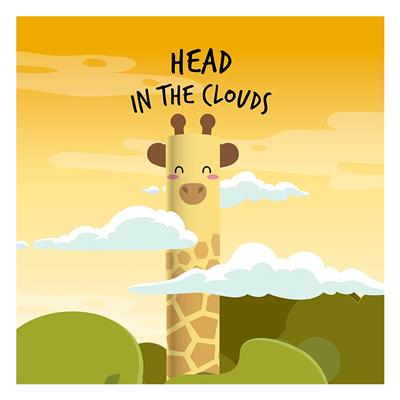 Silinebilir Siyah Jel Kalem Zürafa