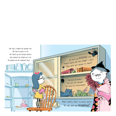 Spells-A-Popping Granny’s Shopping