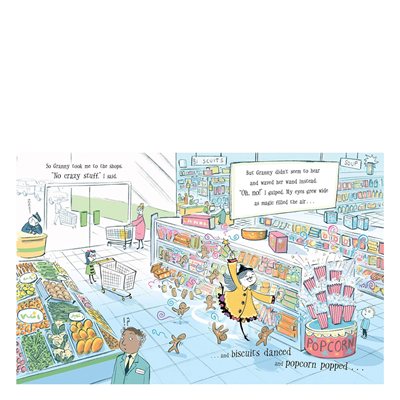 Spells-A-Popping Granny’s Shopping