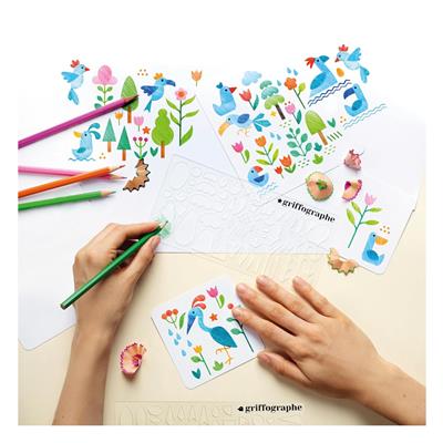 Step by Step Drawing - Funky Forest