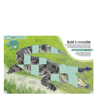 STICKER ACTIVITY DEADLY ANIMALS