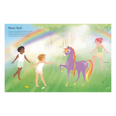 Sticker Dolly Dressing Rainbow Unicorns