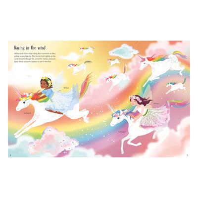 Sticker Dolly Dressing Rainbow Unicorns