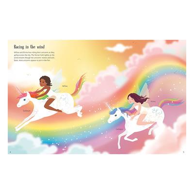 Sticker Dolly Dressing Rainbow Unicorns
