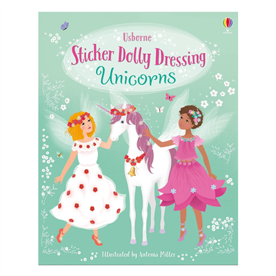 Sticker Dolly Dressing Unicorns