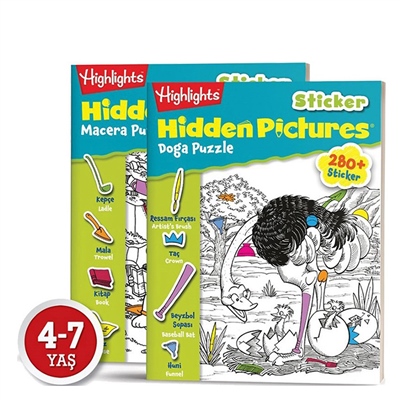 Stıcker Hıdden Pıctures