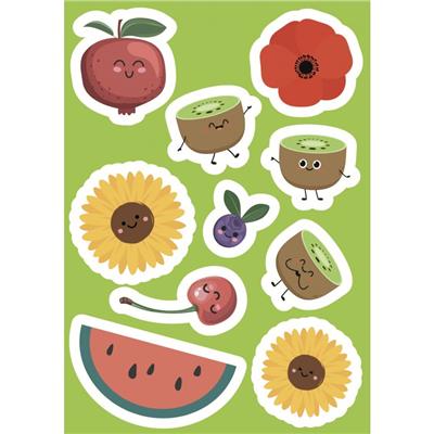 Sticker ve Aktivite Kitabı - Yaz Mevsimi