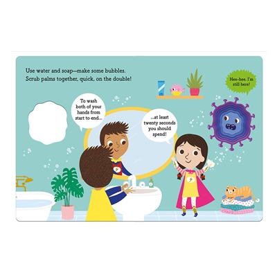 Superheroes Wash Their Hands