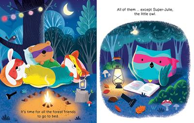 Sweet Dreams With Super-Julie (Finger Puppet Book)