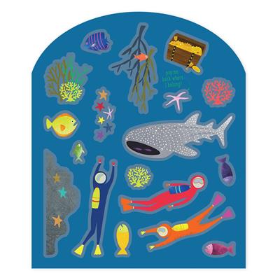 Tak Çıkart Stıcker Oyun Sahnesi - Deep Sea