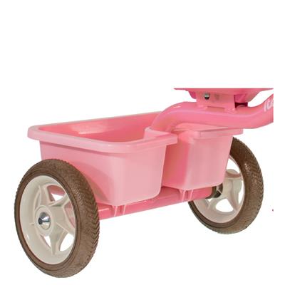 Taşıyıcılı Üç Tekerlekli Bisiklet - Pembe