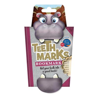 Teethmarks Kitap Ayracı - Hippo