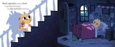 Ten Minutes To Bed - Little Monster - Board Book