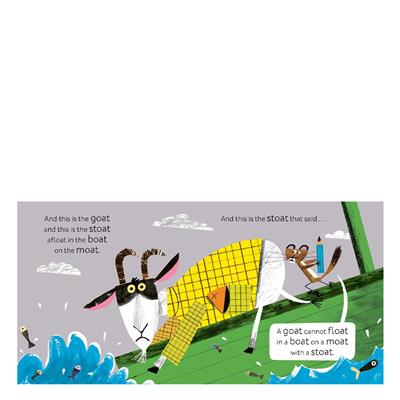 The Goat And The Stoat And The Boat (Paperback)