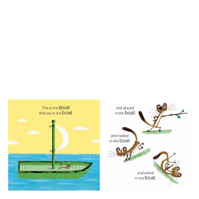 The Goat And The Stoat And The Boat (Paperback)