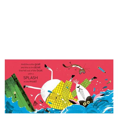 The Goat And The Stoat And The Boat (Paperback)